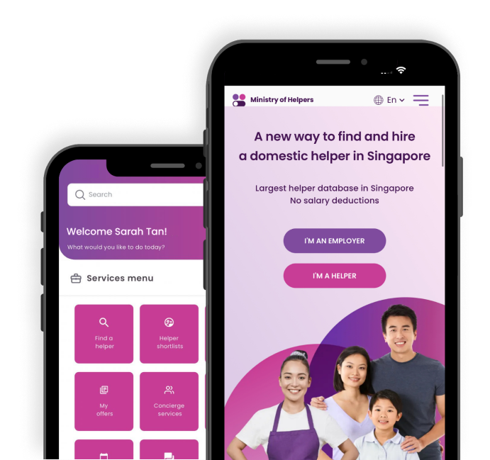 Find a helper in Singapore online for only $35